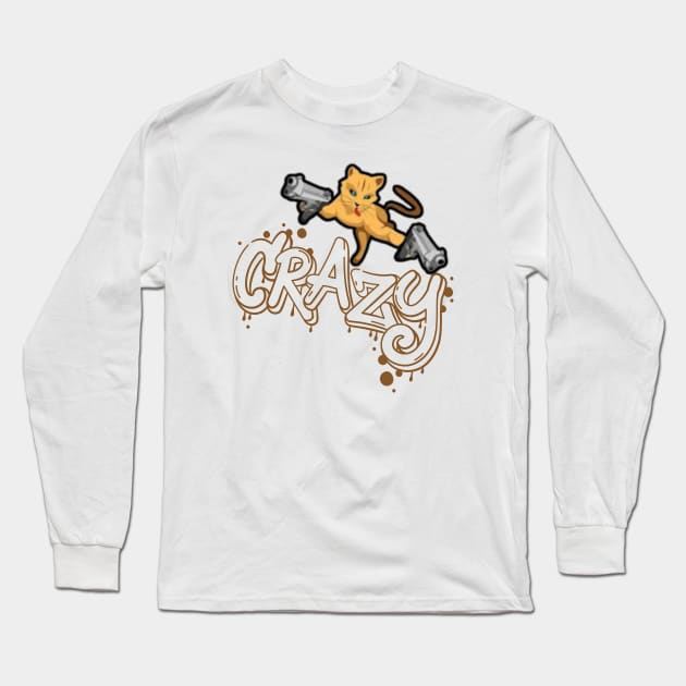 Pew Pew Madafakas T-shirt Long Sleeve T-Shirt by stylishkhan